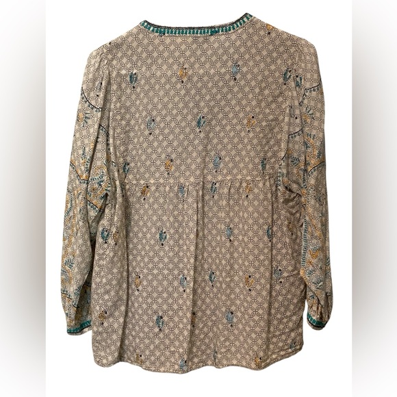 Lucky Light Weight Peasant Blouse - Picture 2 of 7